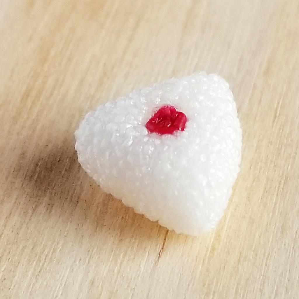 おにぎり 片耳ピアス/イヤリング