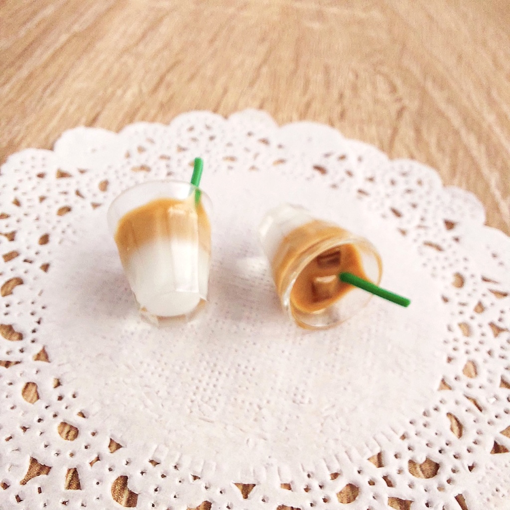 ミニチュア カフェラテ