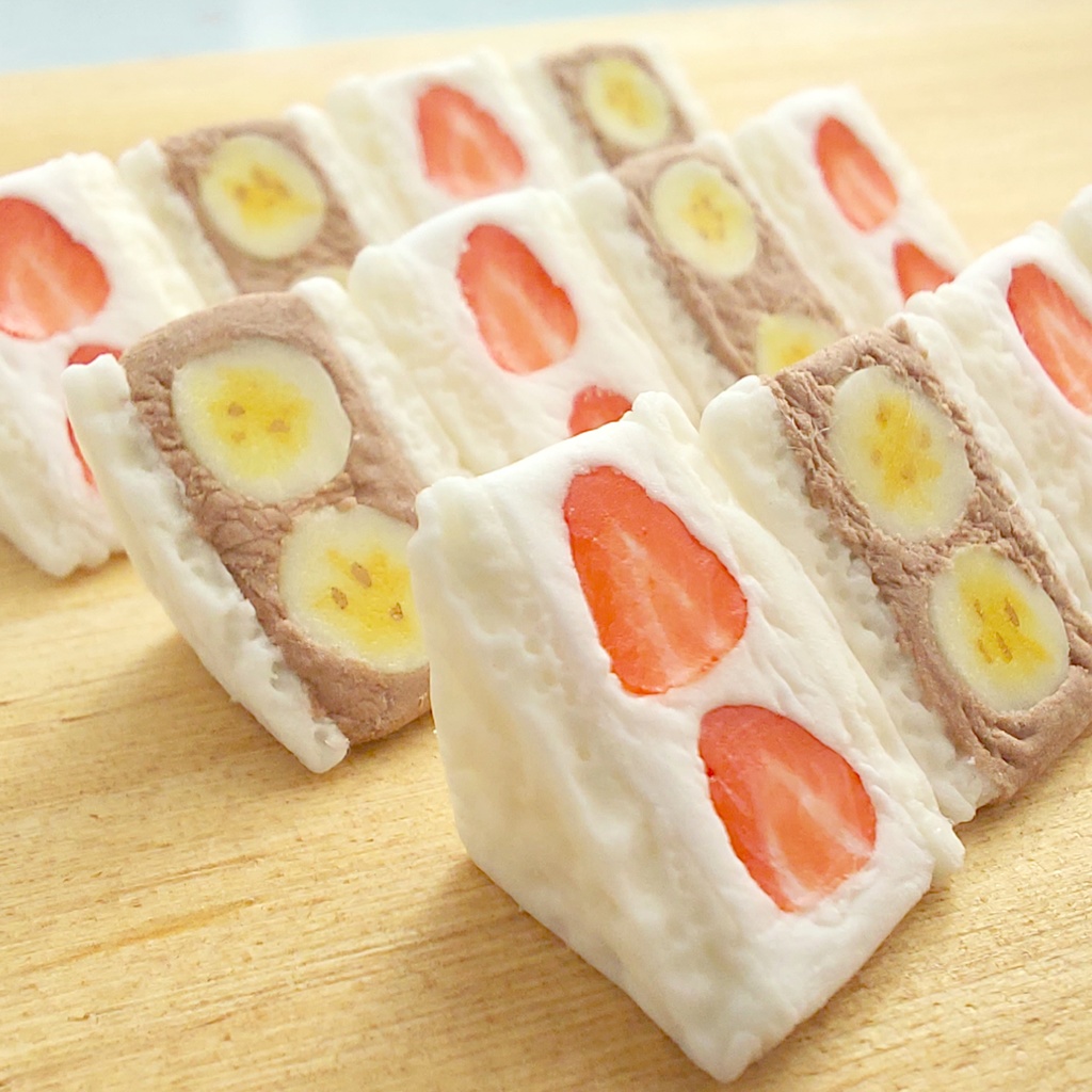 ミニチュア フルーツサンド