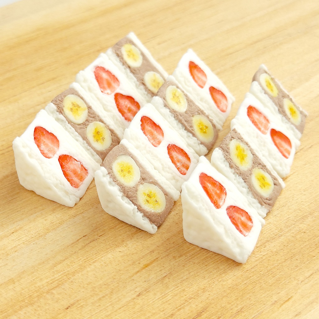 ミニチュア フルーツサンド