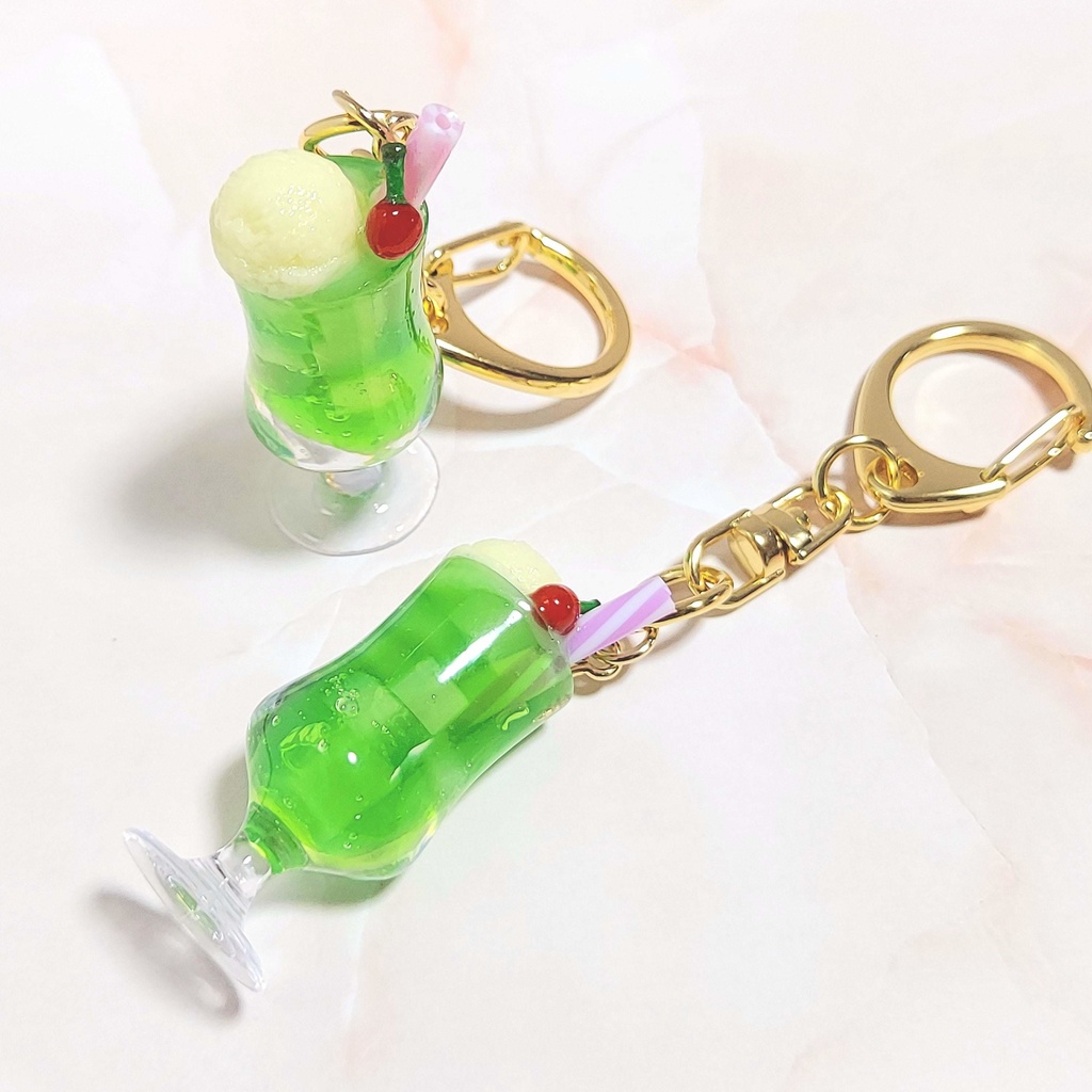 クリームソーダ キーホルダー