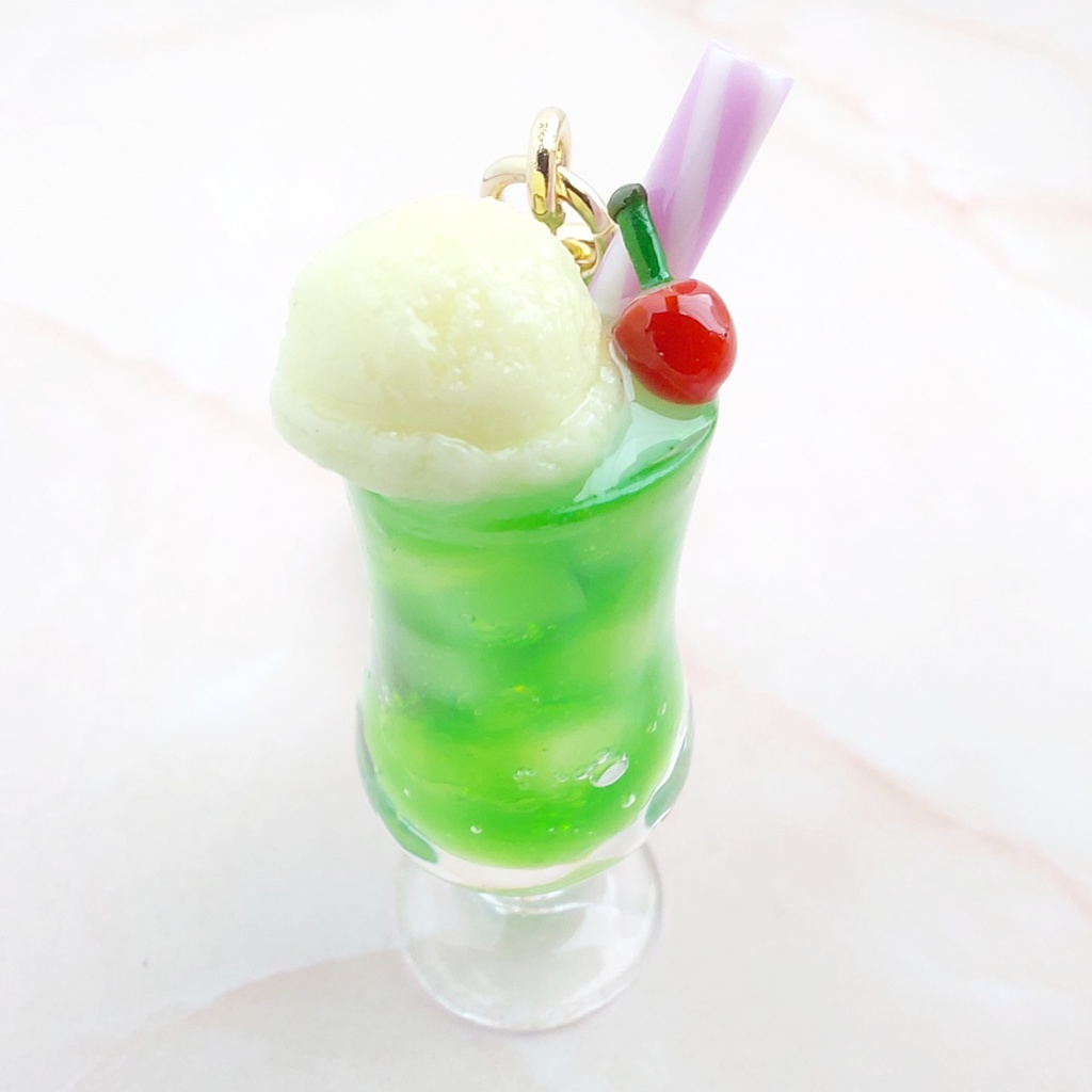 クリームソーダ キーホルダー