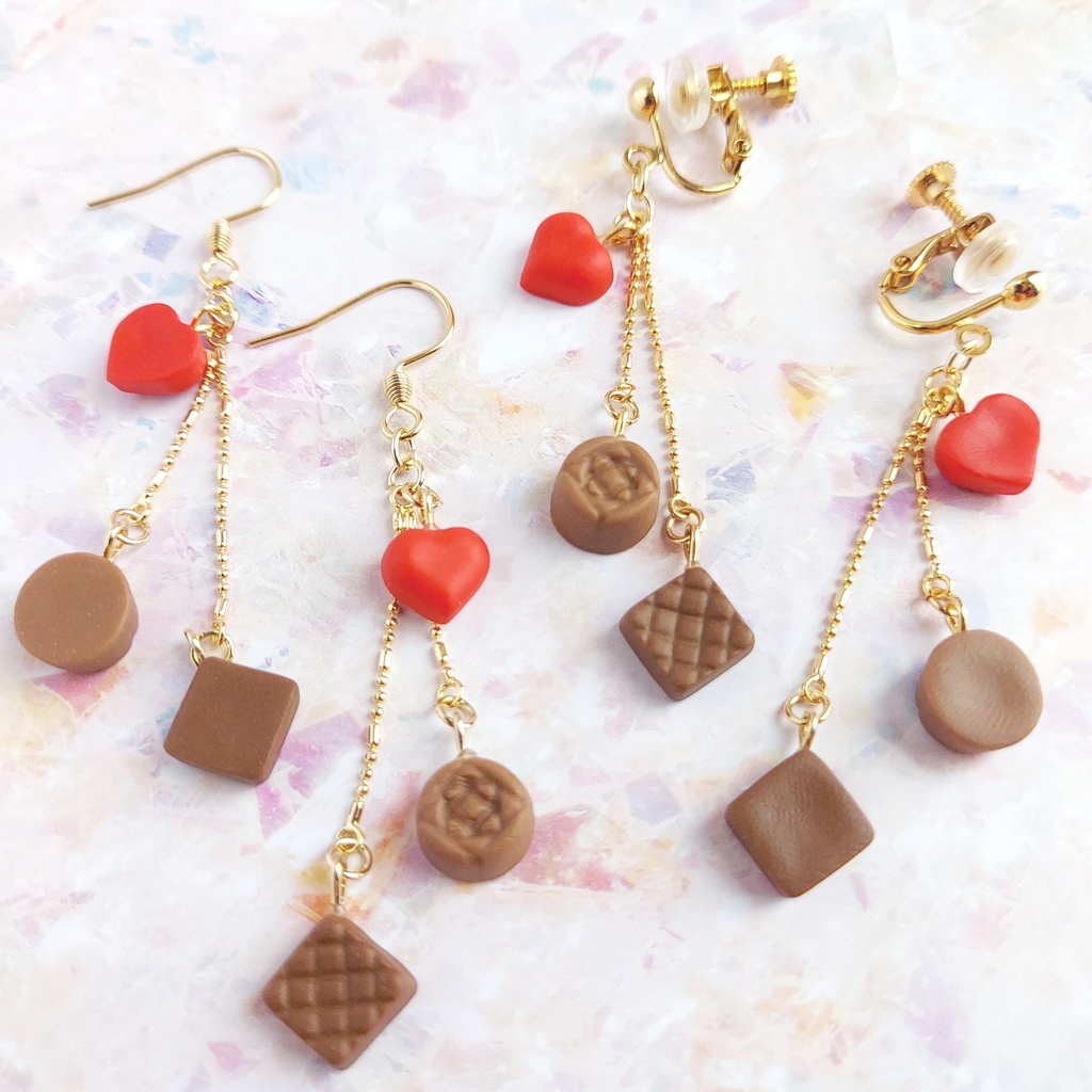 チョコレート ピアス/イヤリング