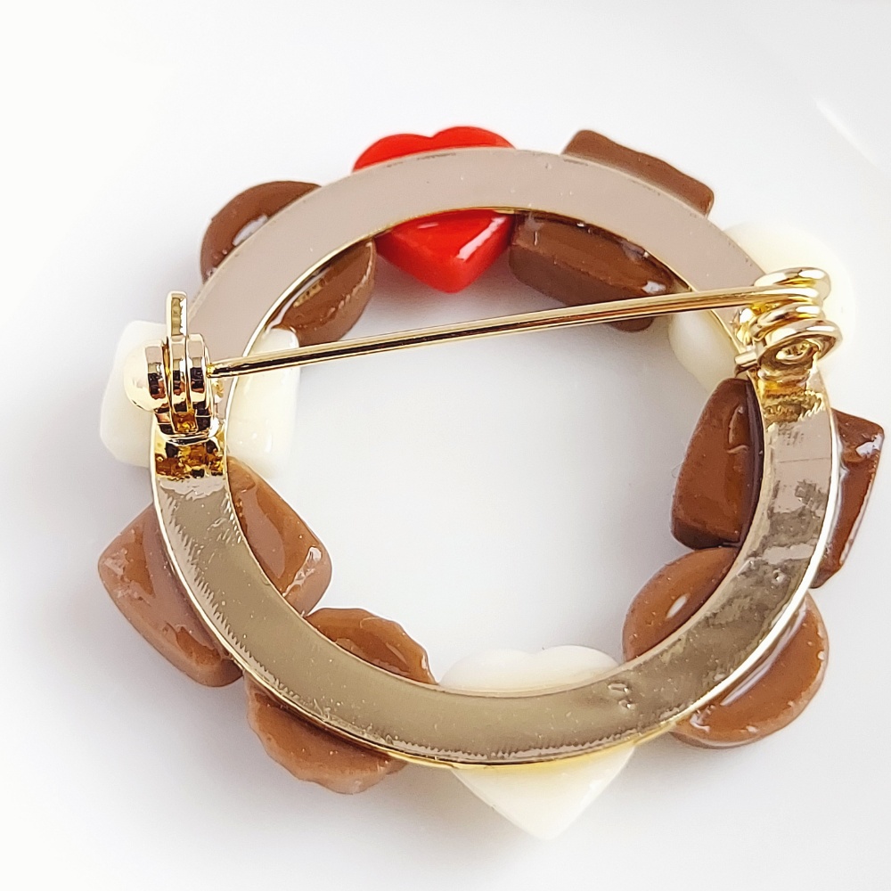 チョコレート ブローチ