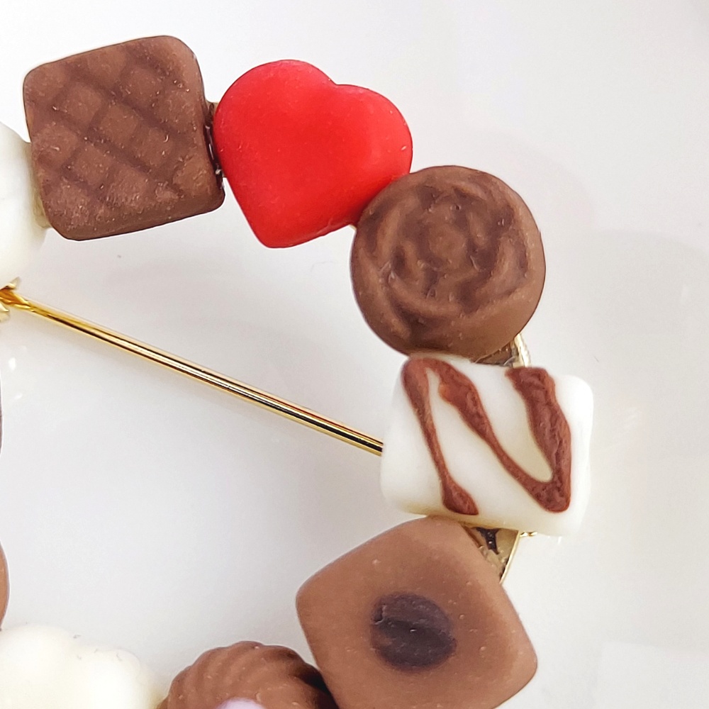 チョコレート ブローチ