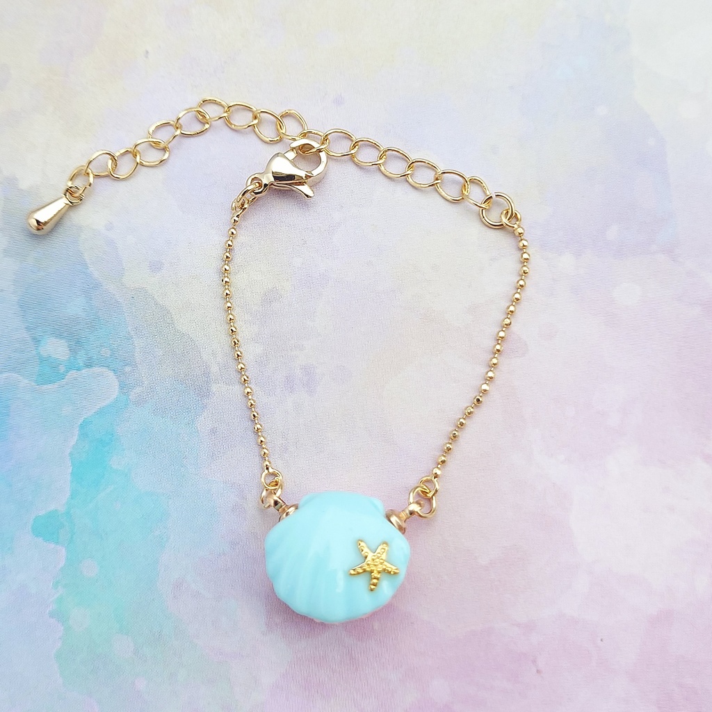 貝殻マカロン ポシェット【ゆめかわ・ダーク】