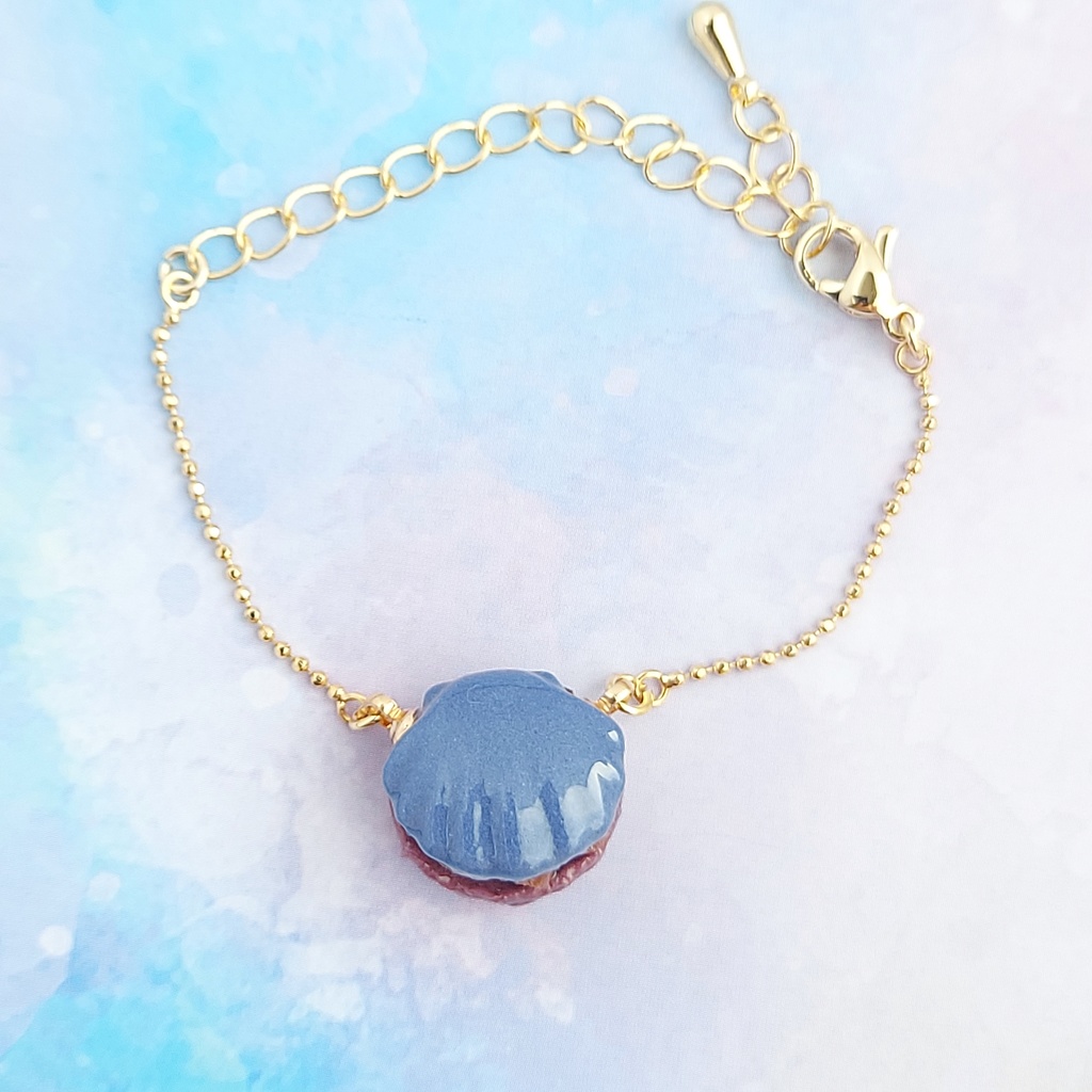 貝殻マカロン ポシェット【ゆめかわ・ダーク】