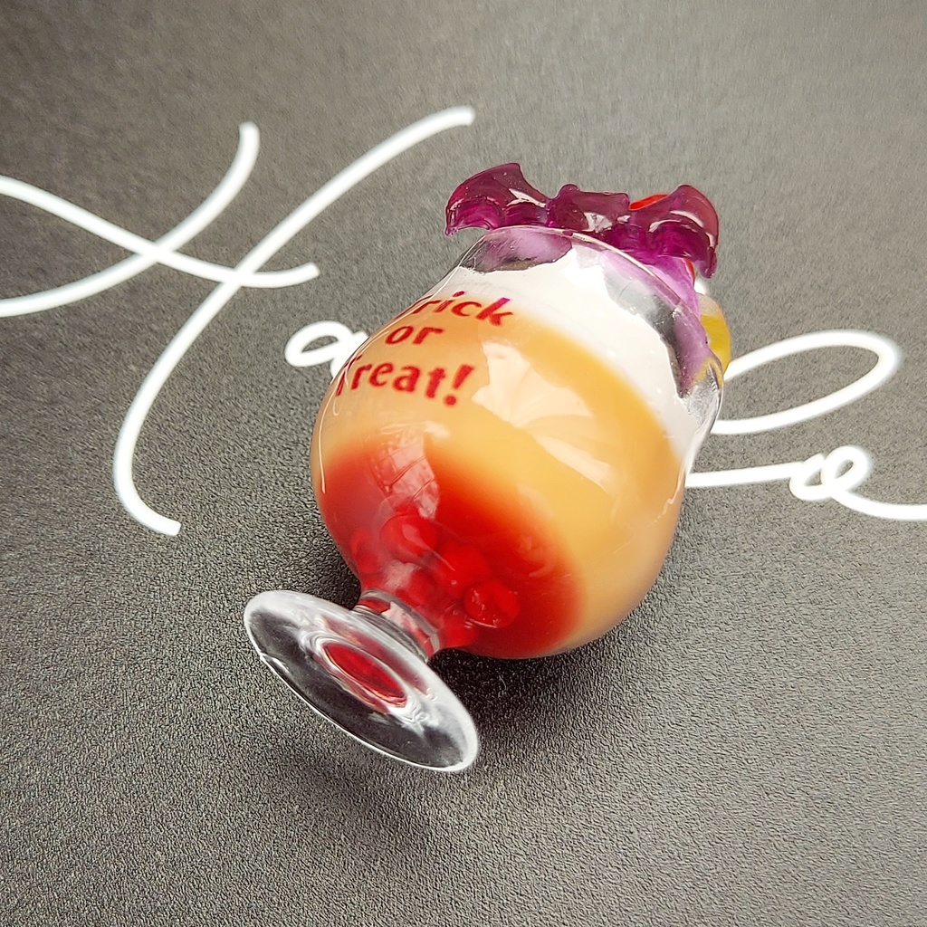 ミニチュア ハロウィンパフェ2025