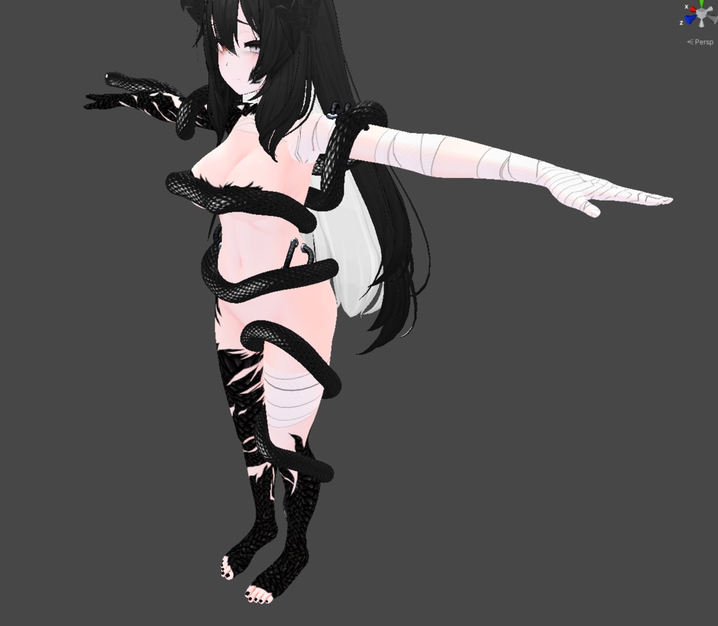 Kikyo snake body texture