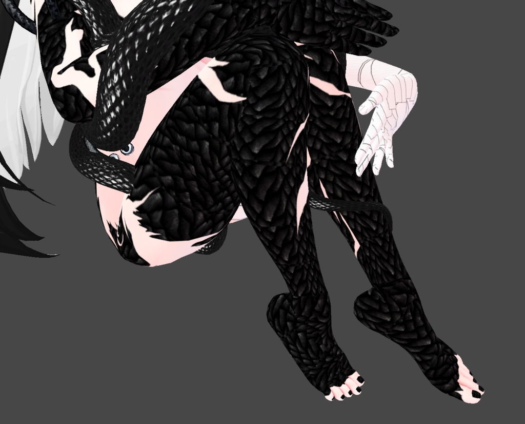 Kikyo snake body texture