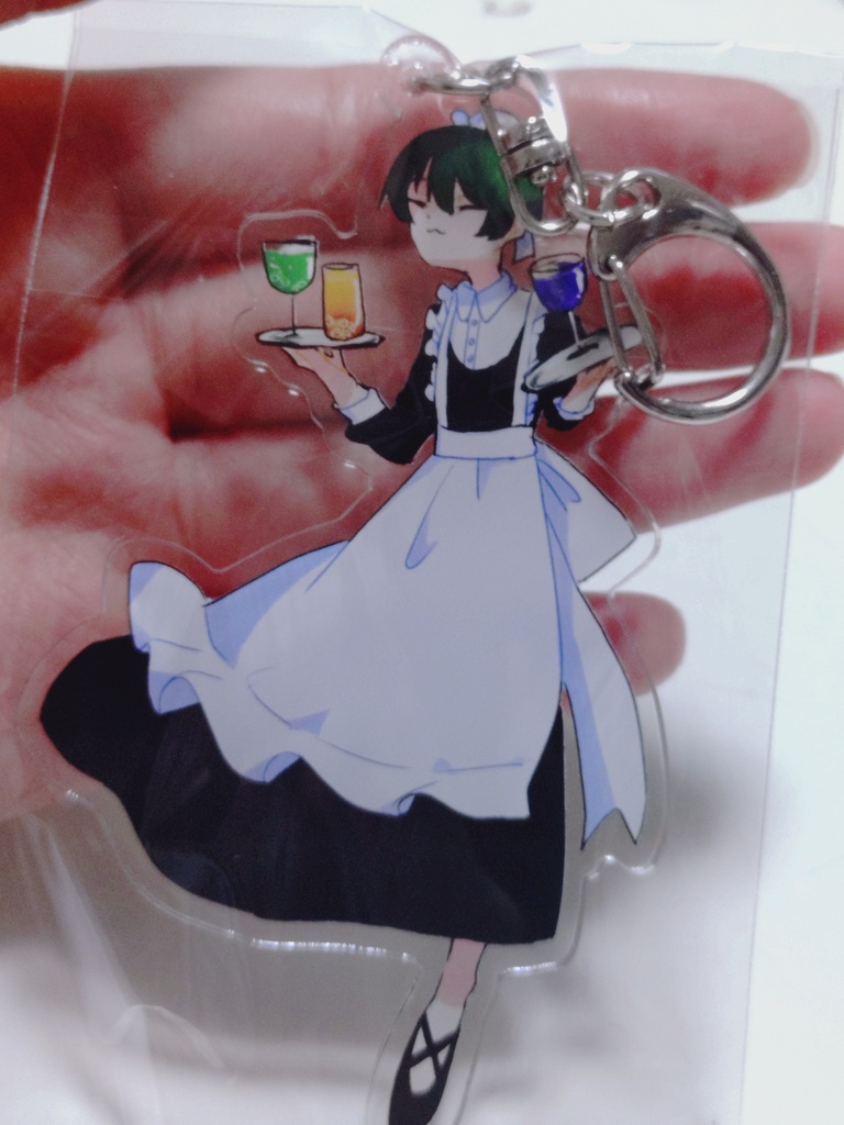 メイドモチくんアクキー
