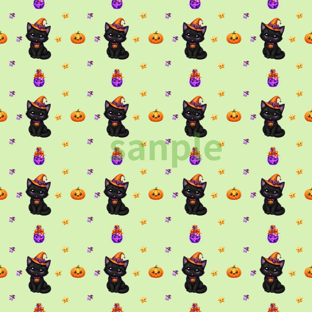 ハロウィン シームレスデジタルペーパー 10種類セット