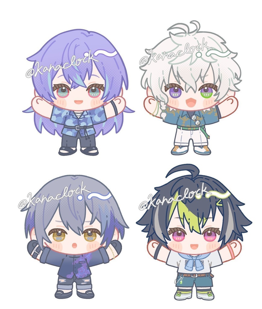 Orience&Dytica自立アクリルフィギュア