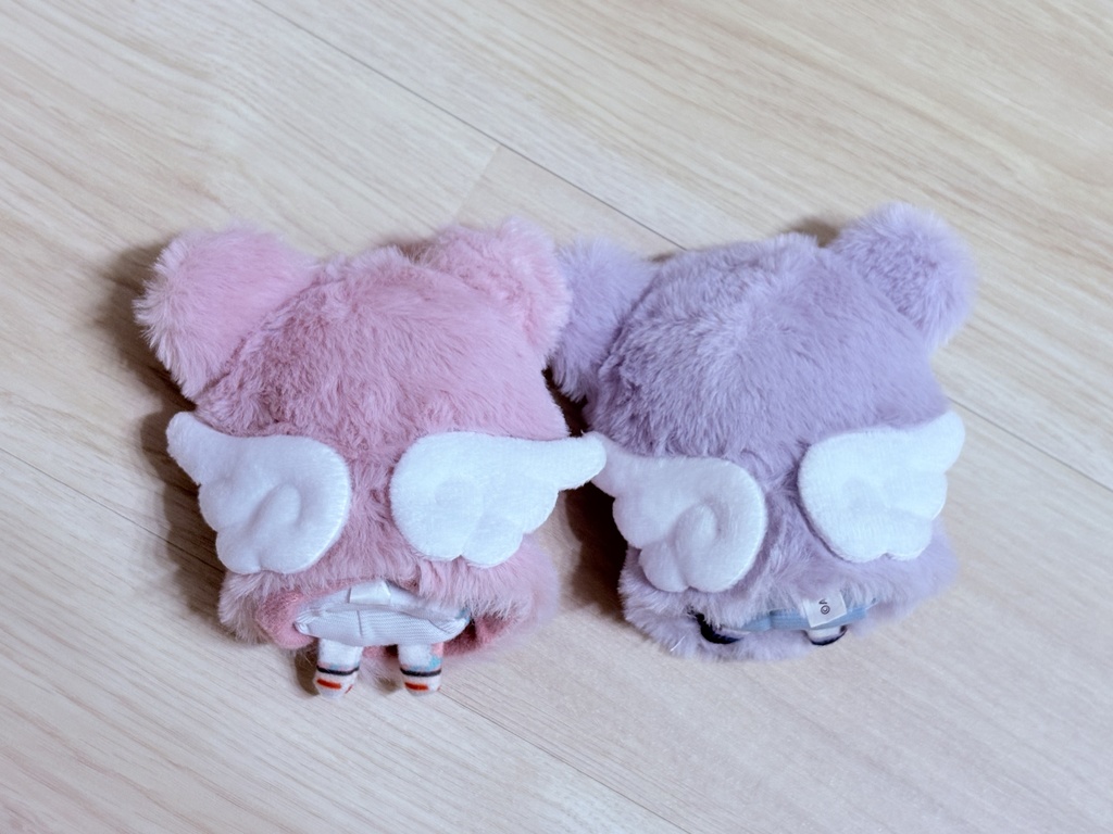 ふわふわくま耳ぽんちょ【11cmぱぺっと用】