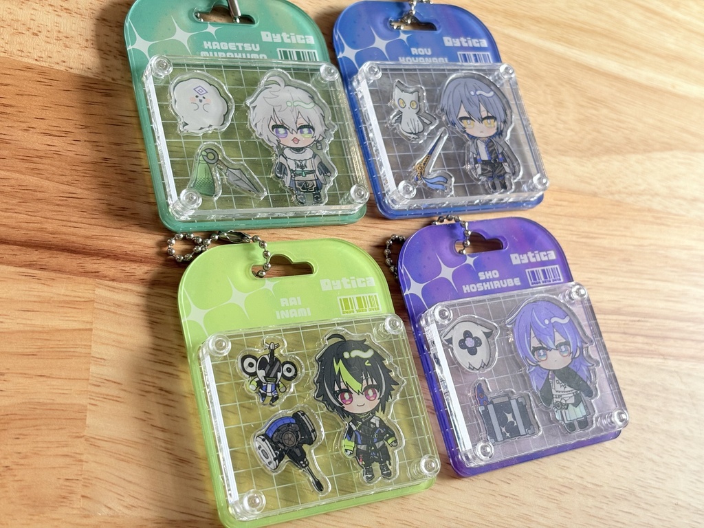 Dyticaパッケージ風アクキー