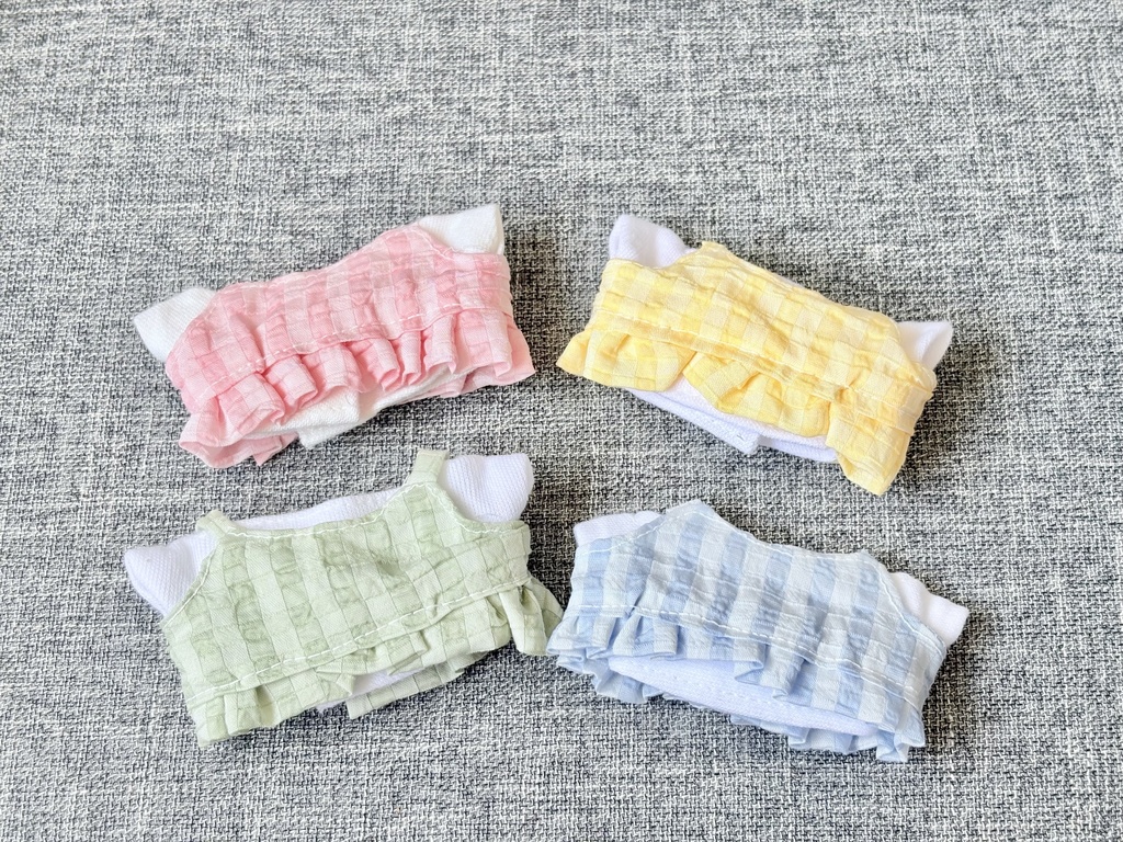 フリルキャミワンピ【にじぱぺっとサイズ】