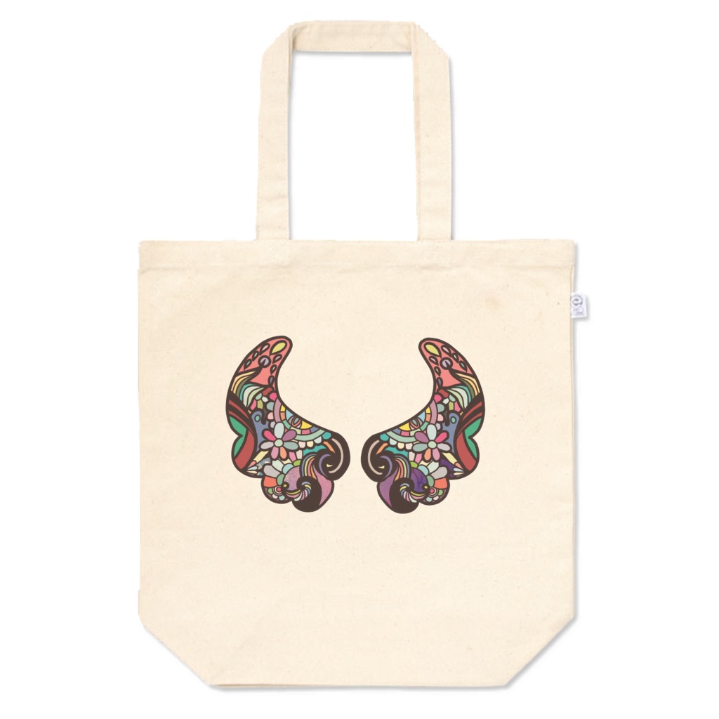 羽トートバッグ