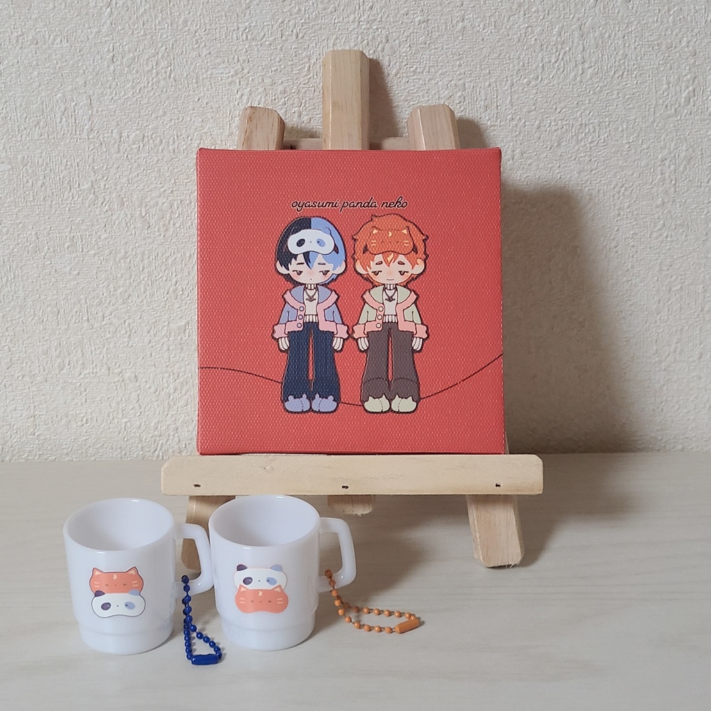 冬彰▫️ミニキャンバス&ミニコップ
