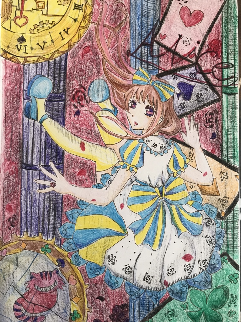 創作アリス（額装原画）
