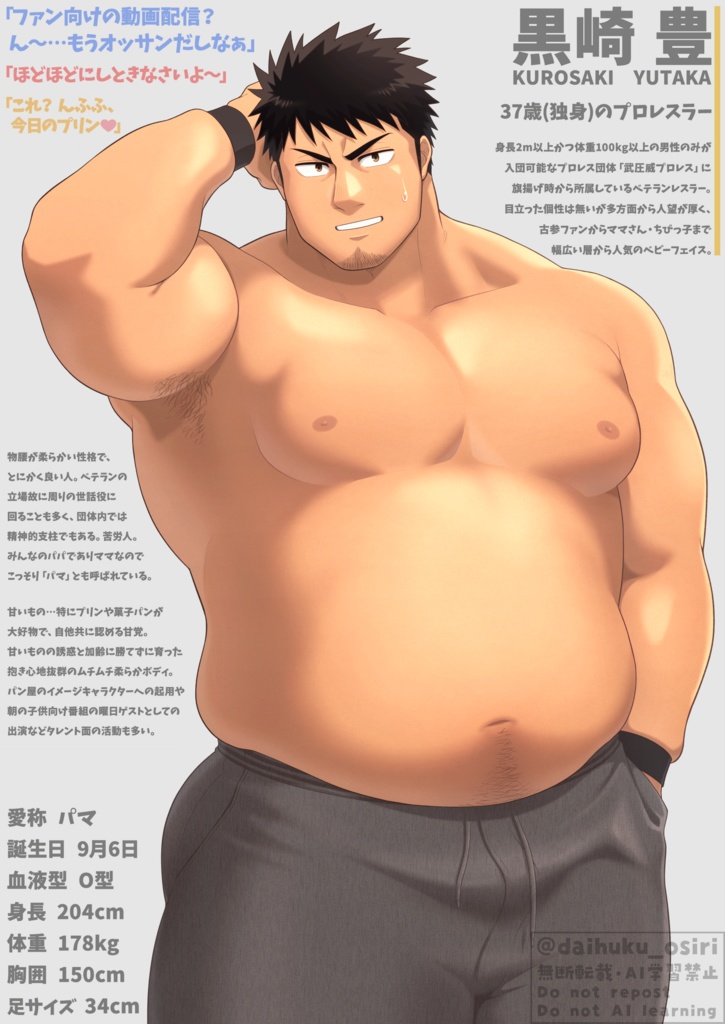 太ったパマの本 -FANBOXまとめ-【日本語/English】