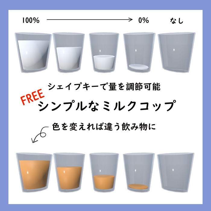 【牛乳コップ無料】全7種牛乳セット
