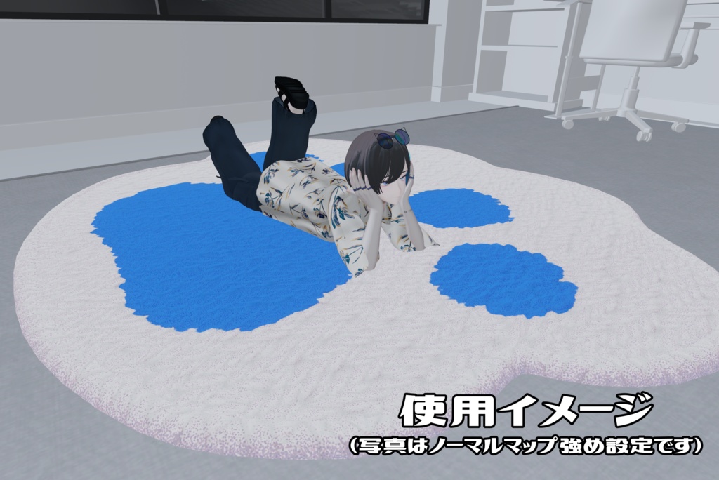 【虹色に光る!】ゲーミング肉球バッジ&ラグセット【全160種】