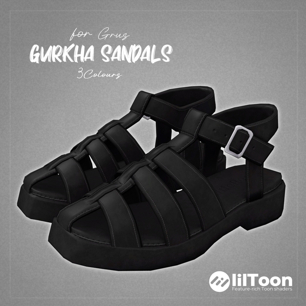 【MA想定】Gurkha Sandals for Grus