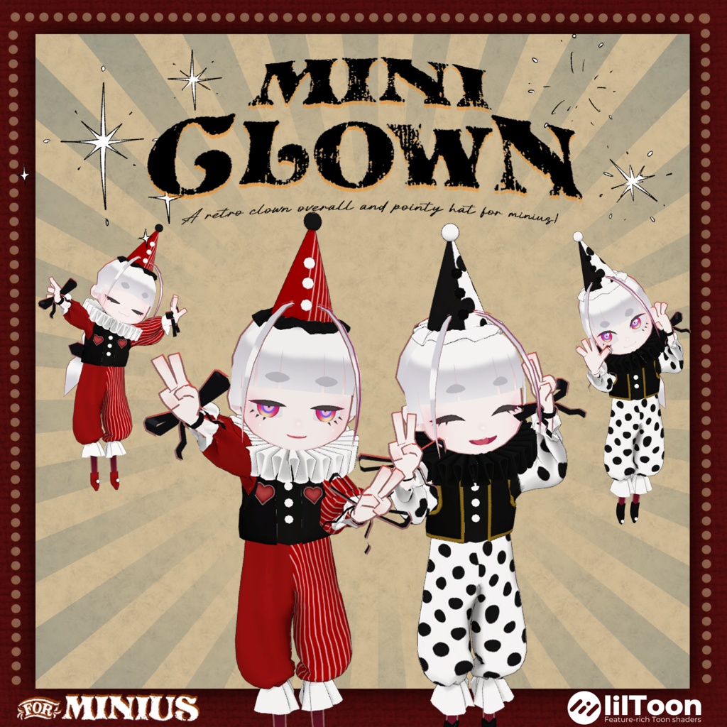 【MINIUS専用】MINI CLOWN -ミニクラウン-【MA想定】