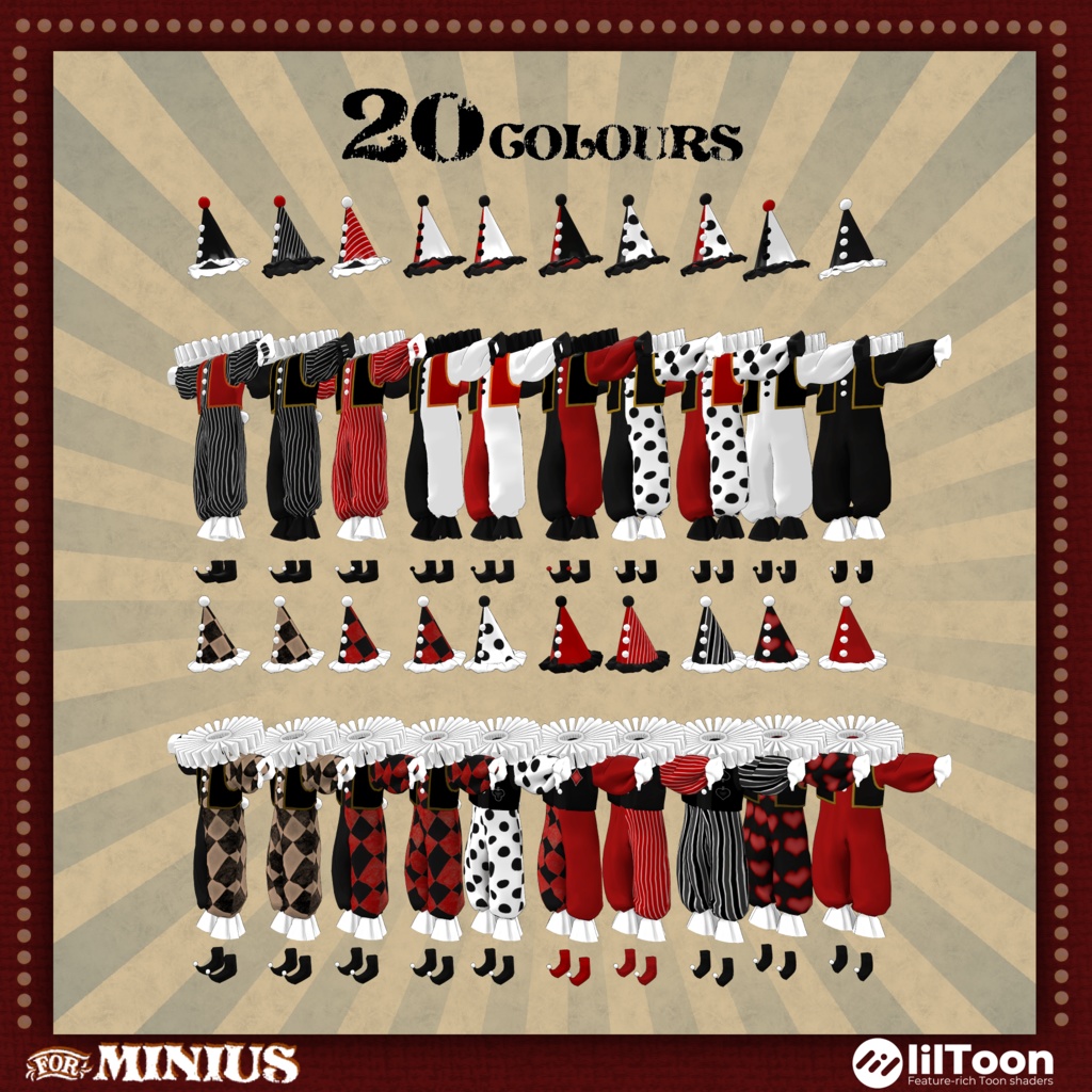 【MINIUS専用】MINI CLOWN -ミニクラウン-【MA想定】