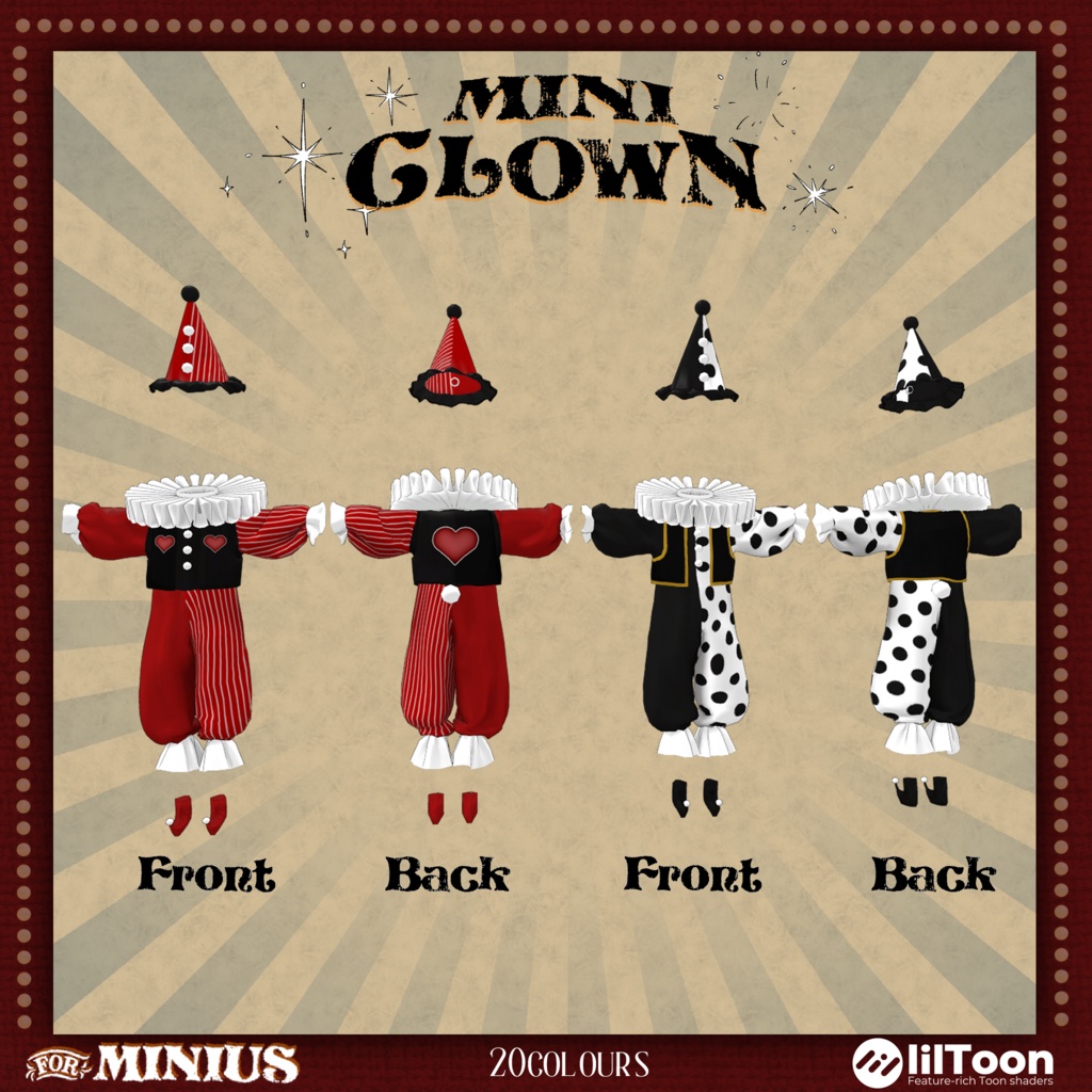 【MINIUS専用】MINI CLOWN -ミニクラウン-【MA想定】