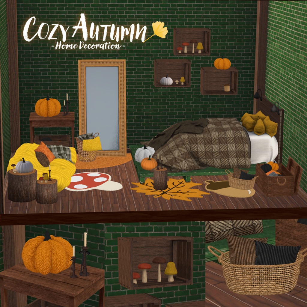 【秋家具42点セット】🍂Cozy Autumn🍂