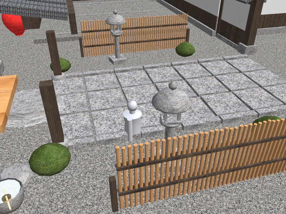 【9/20まで500円オフ!】【VRChat想定】和風温泉旅館ワールド|門・唐破風の玄関・帳場・廊下・客室2室・大浴場・岩の露天風呂