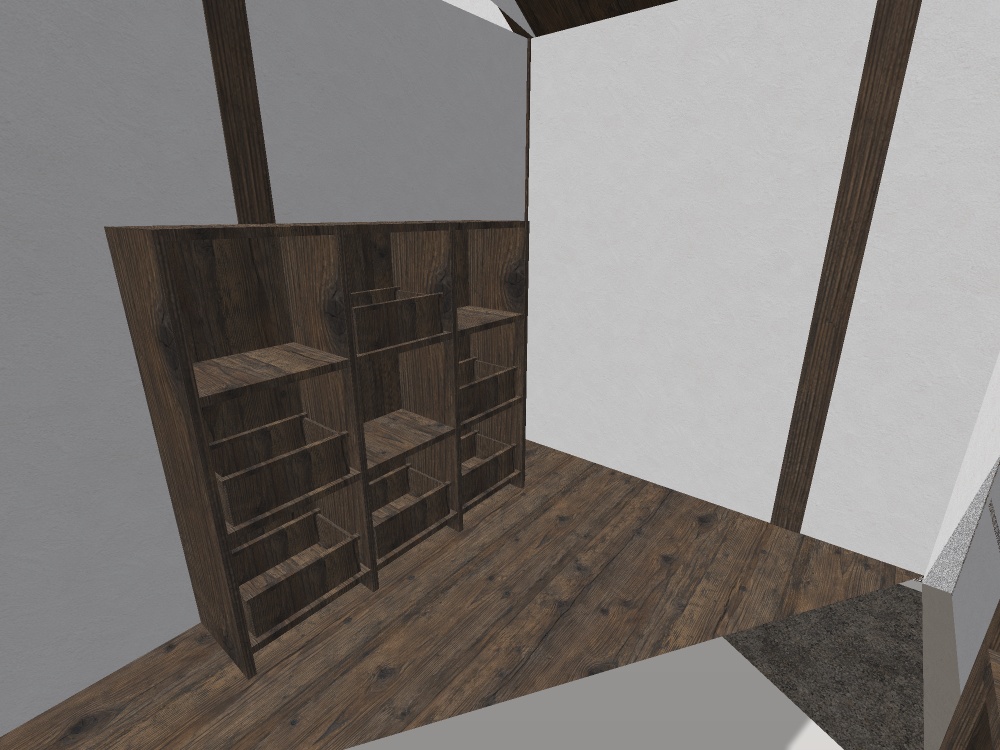 【VRChat想定|ホーム素体】湯屋 一棟|瓦屋根・石の内湯・洗い場・脱衣所・岩の露天|マテリアル5【unitypackage / FBX・OBJ】