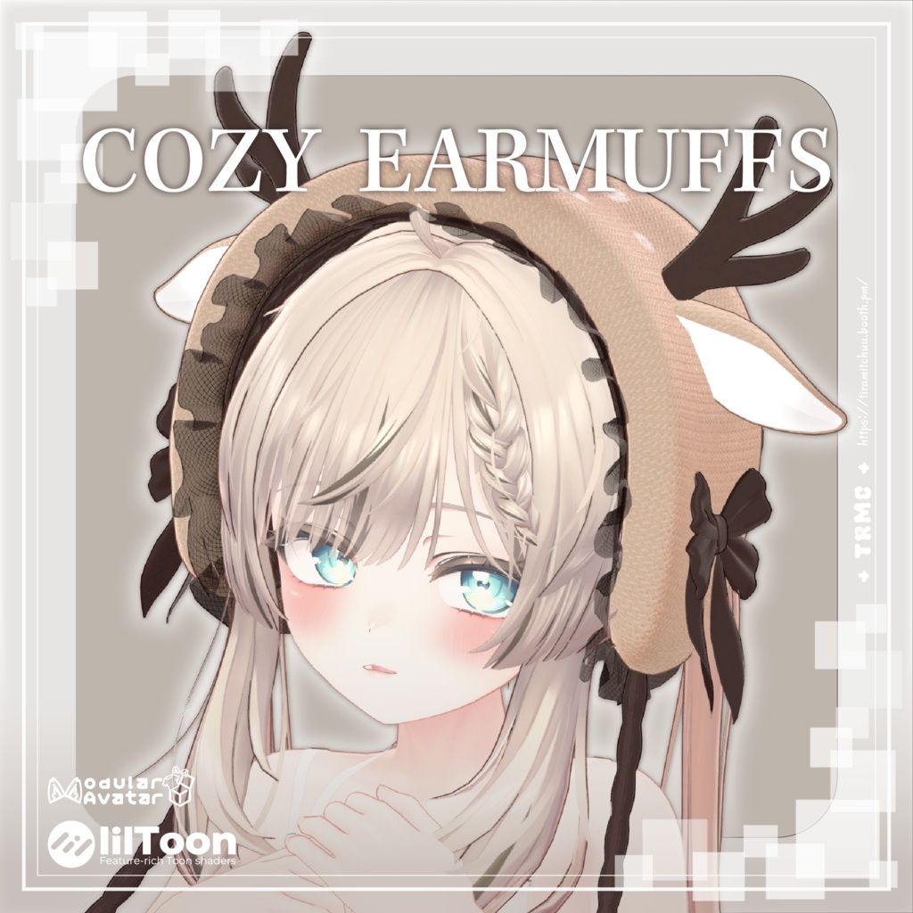 [8 アバター対応] Cozy Earmuffs