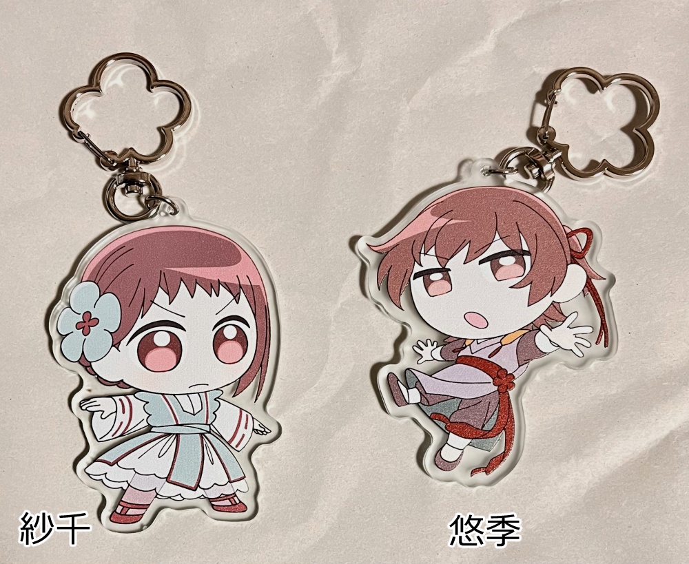 めぐおりアクリルキーホルダー