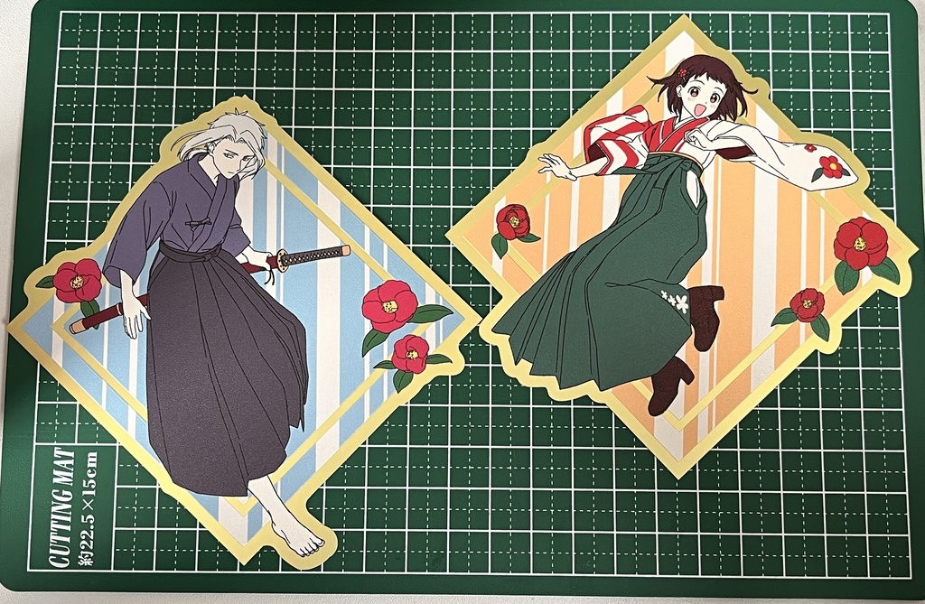 ステッカー(和装)