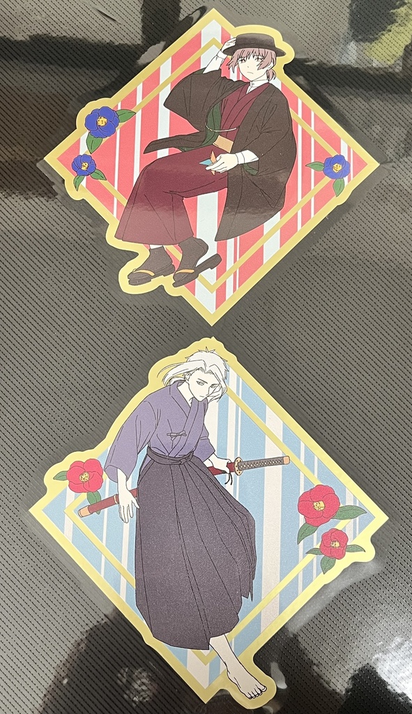 ステッカー(和装)