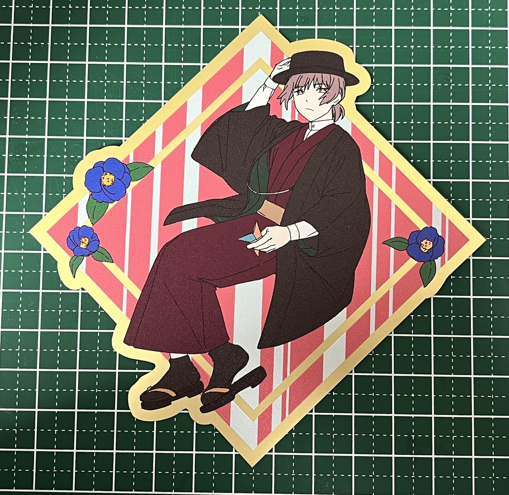 ステッカー(和装)