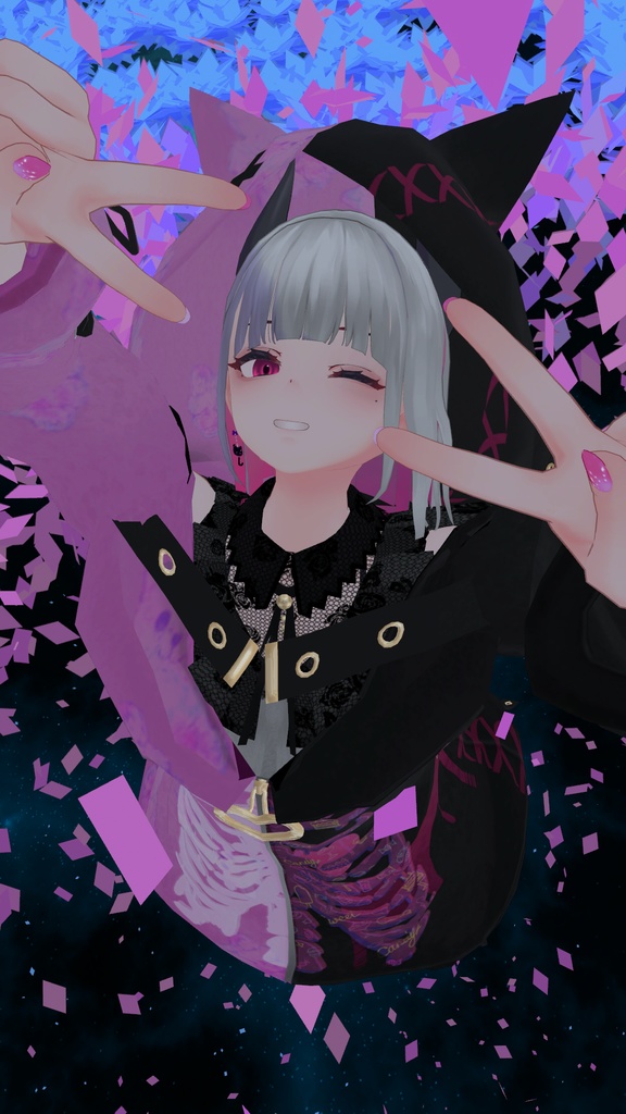 くろなつちゃん向け つややかビターアイつややかビターアイ&Matcap