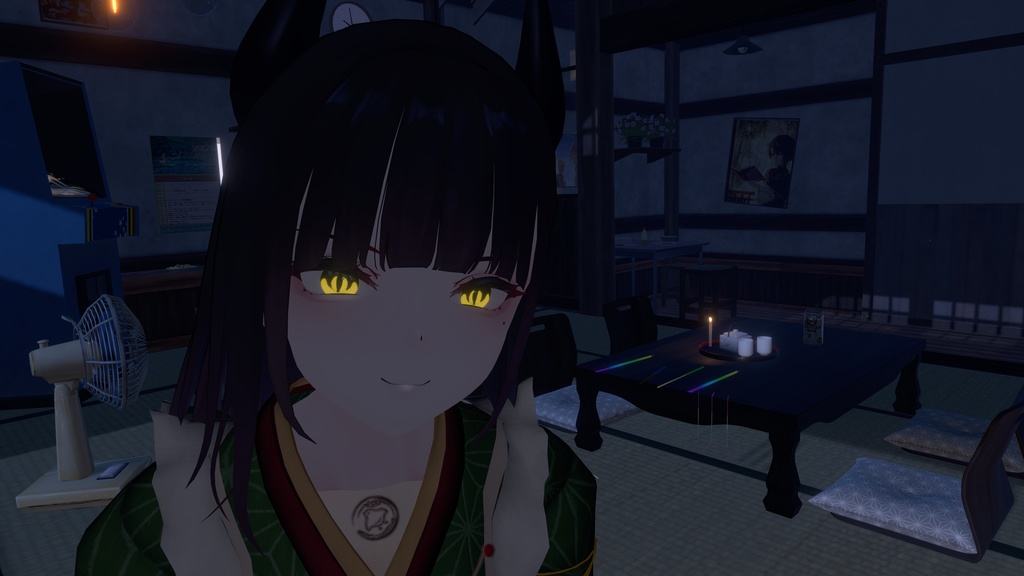 くろなつちゃん向け つややかビターアイつややかビターアイ&Matcap