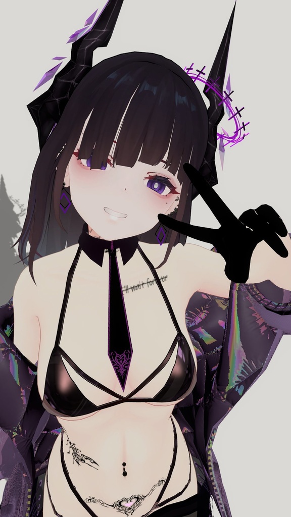 くろなつちゃん向け つややかビターアイつややかビターアイ&Matcap