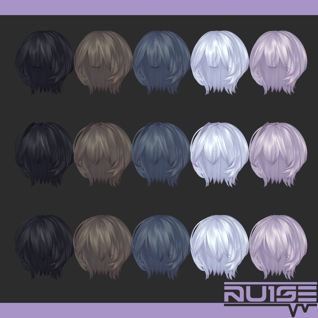 桔梗ちゃん用 ウルフボブ