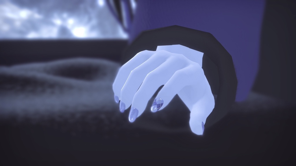 【MDollnail対応】Winter Knit nail