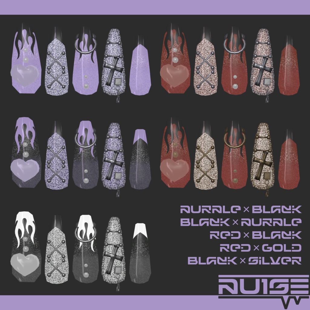 桔梗ちゃん用 サブカルネイル