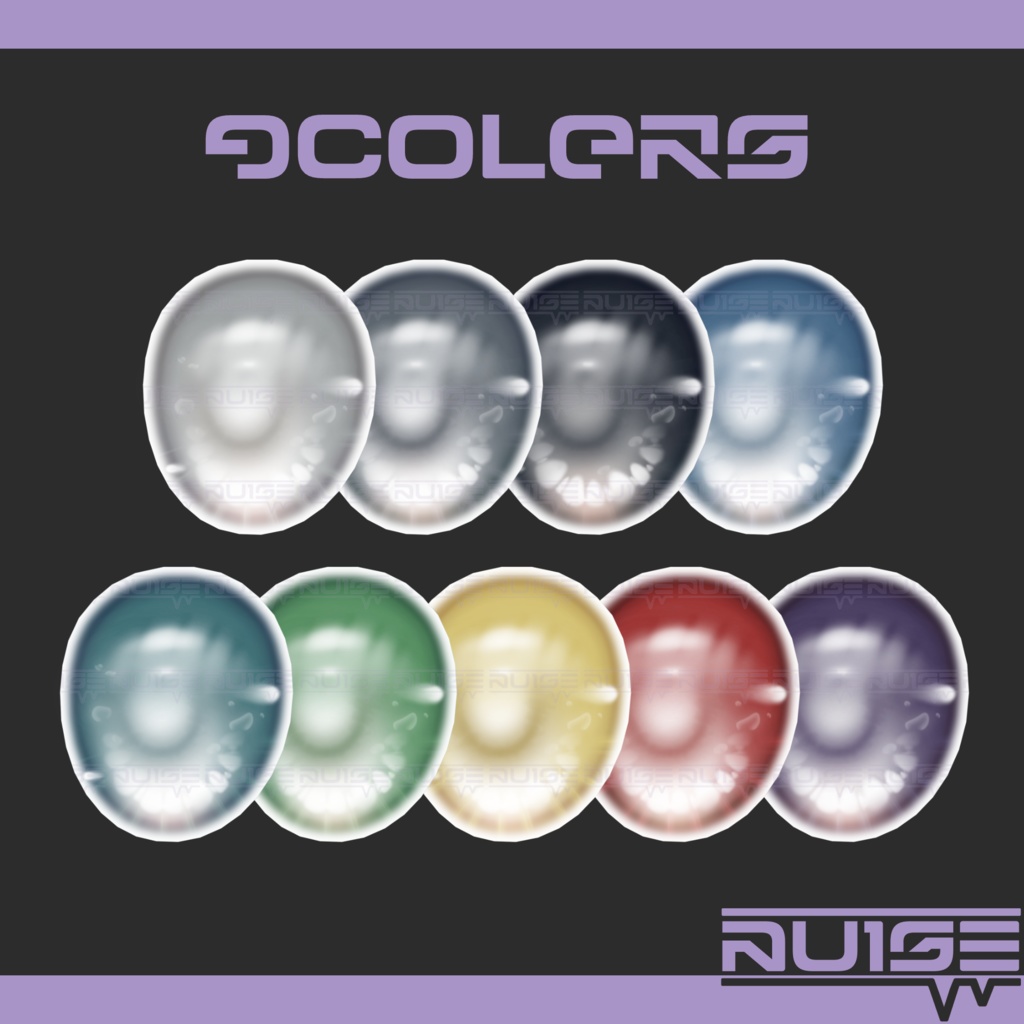 桔梗ちゃん向け さざなみマリンアイ 9色