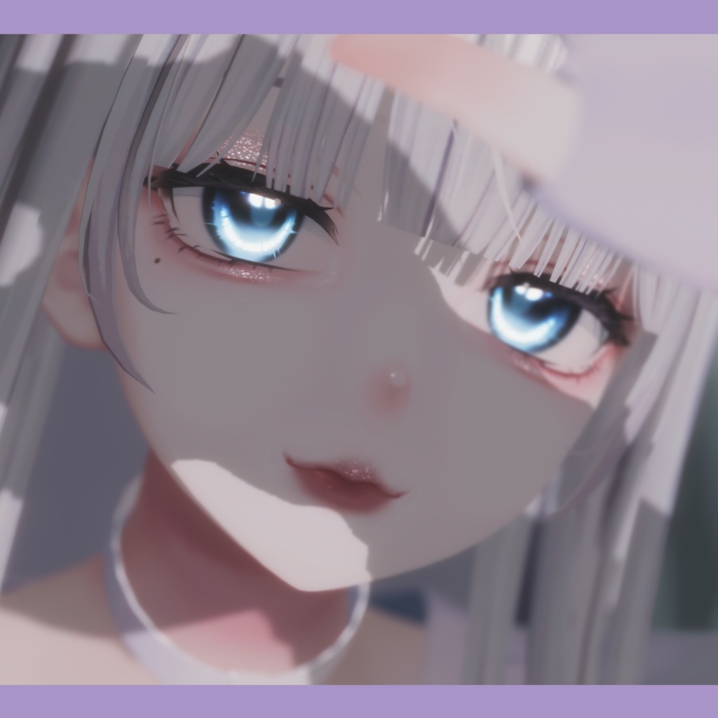 森羅ちゃん向け きゅるきゅるドーリーアイ&メイク