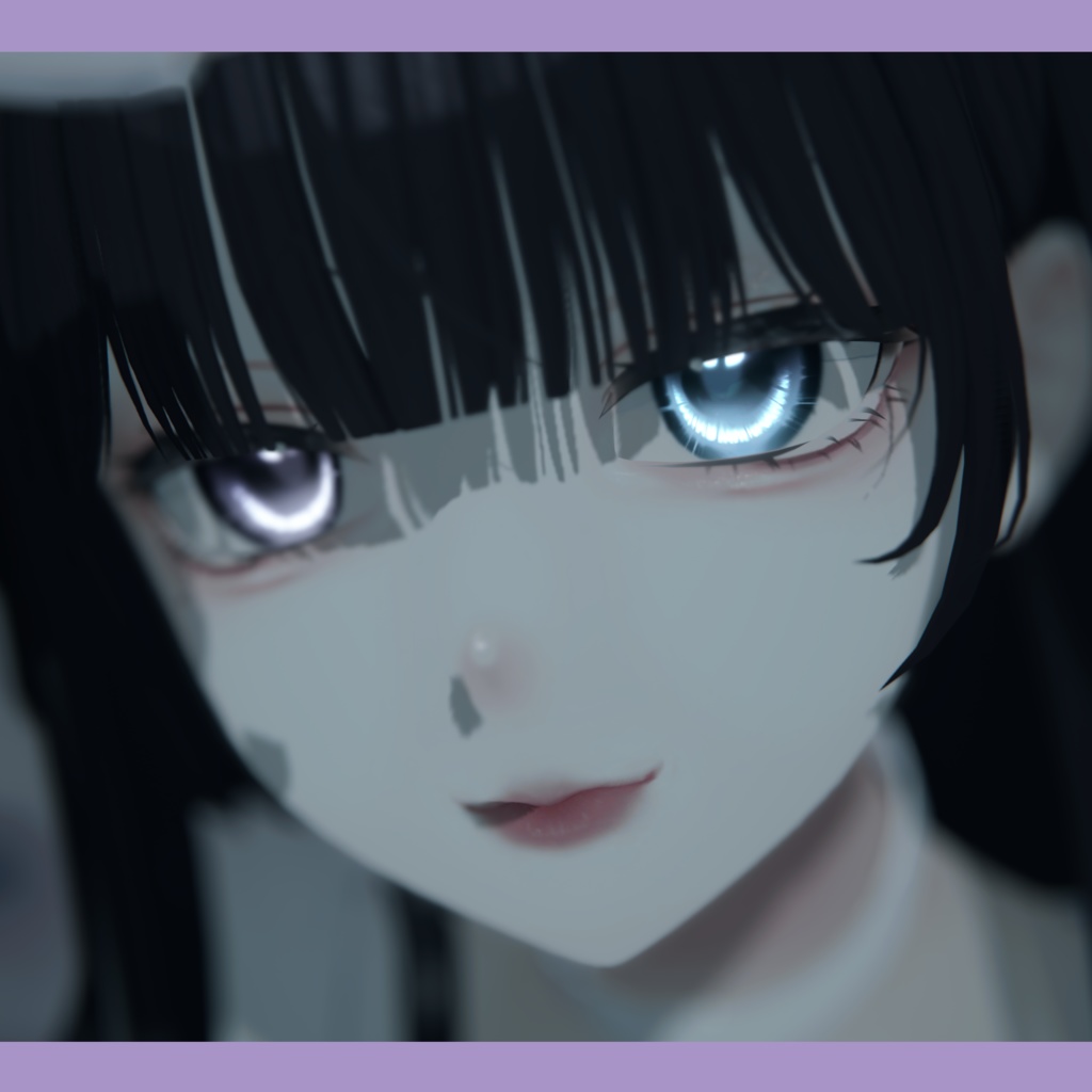 森羅ちゃん向け きゅるきゅるドーリーアイ&メイク