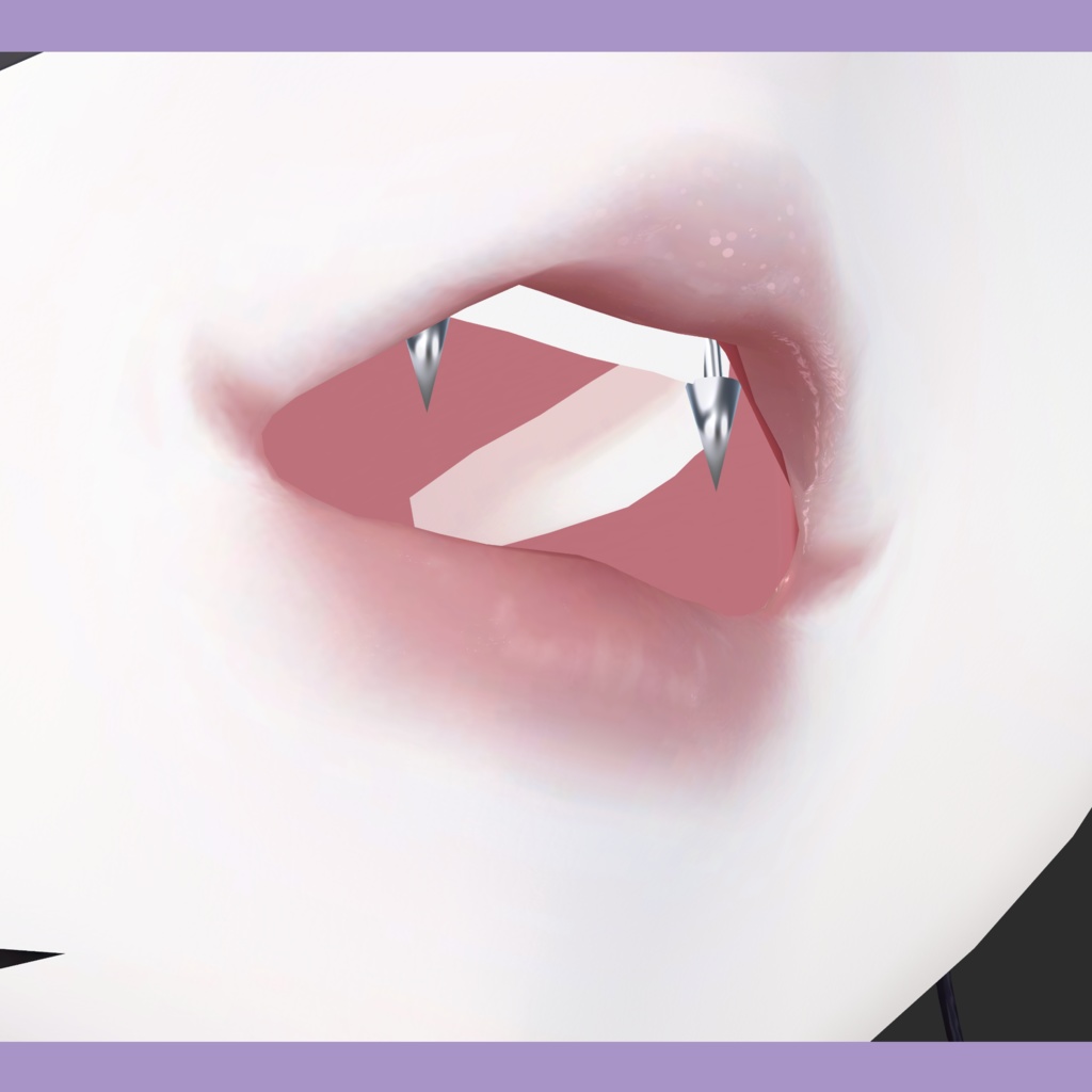 【森羅対応】舌ピアスセット Tonguepiercingset