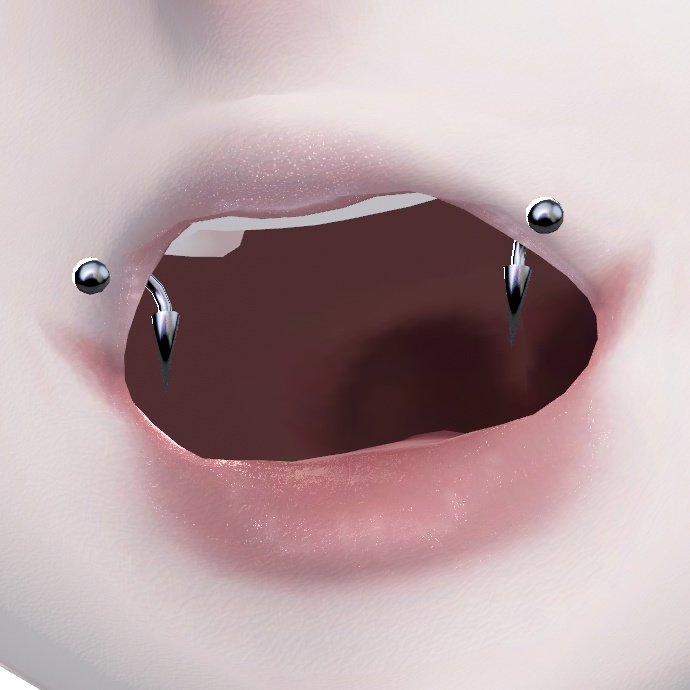 【森羅対応】舌ピアスセット Tonguepiercingset