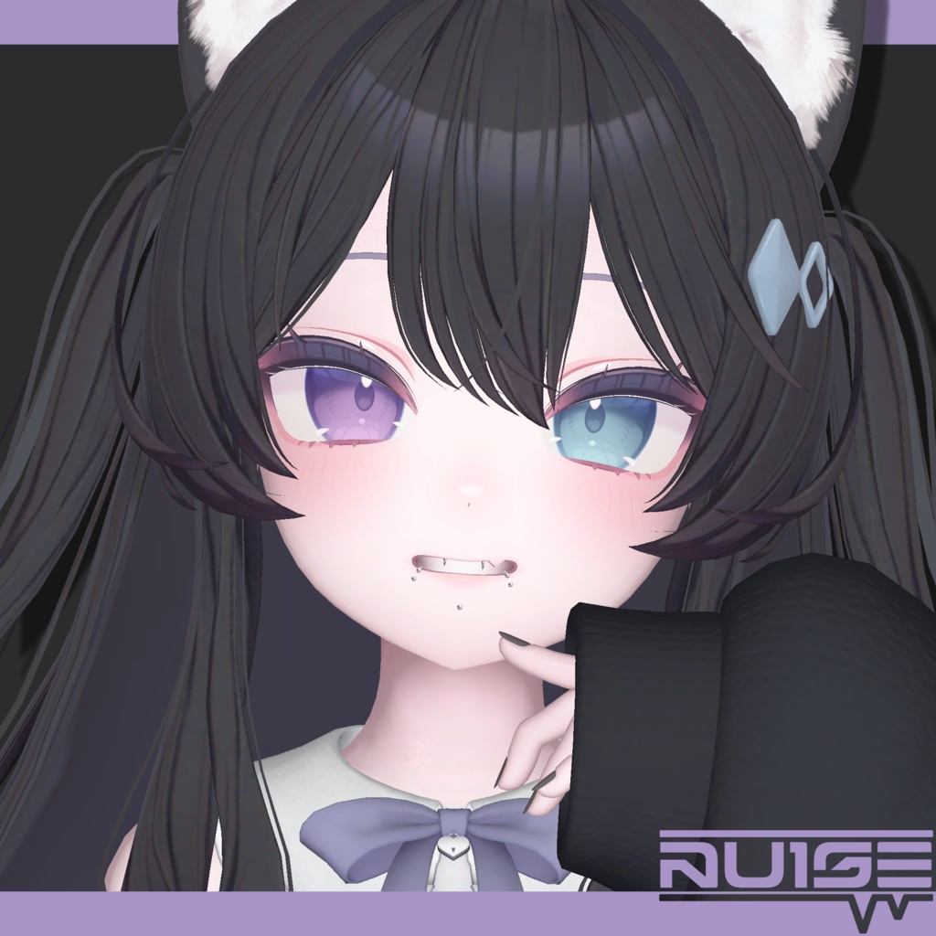 ライムちゃん対応 舌ピアス&牙ピアスセット Tonguepiercinga&Scrumperset